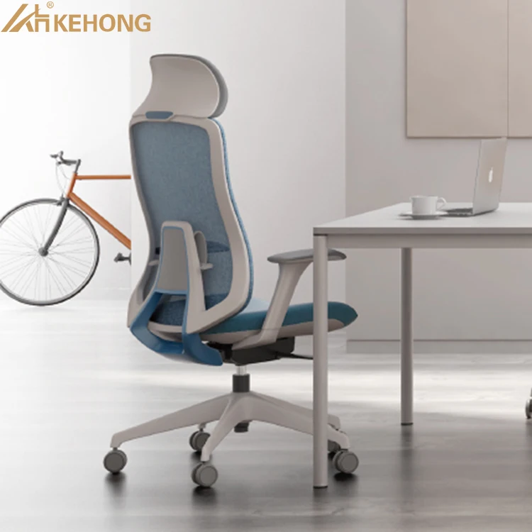 Промышленный эргономичный стул Лучшая цена Исполнительный подъемник Поворотный рабочий компьютер с высокой спинкой