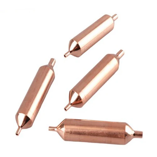 Refrigeration Spare Parts Refrigerator Copper Filter Drier Copper Spun Filter Drier