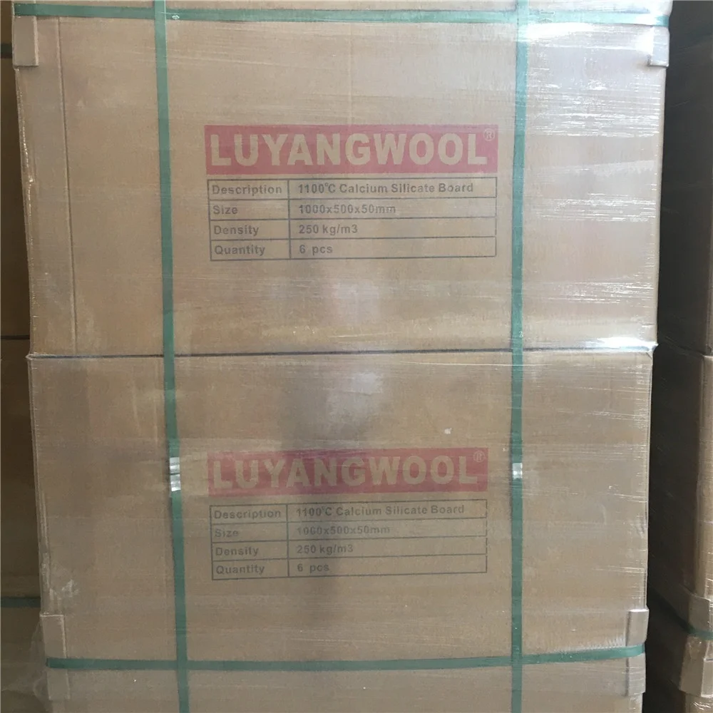  Плита из силиката кальция серого цвета LUYANGWOOL 1220*2440
