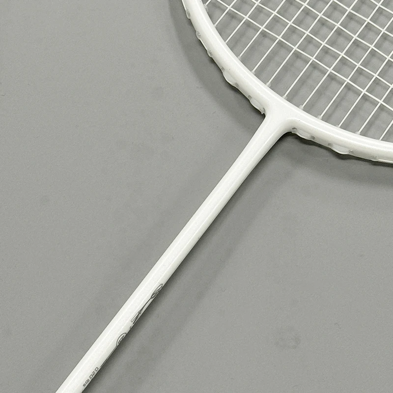 Professional 4U Balanced Badminton Racket with PU Grip All-Carbon Design