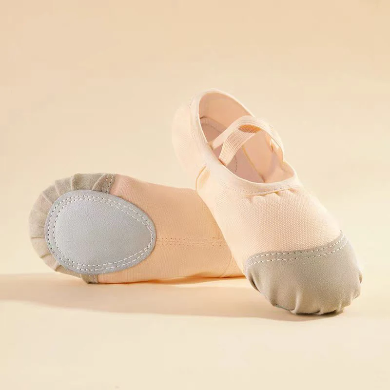 Popular hot sales good quality china factory bulk price nude dance ballet flat foldable shoes for girls women