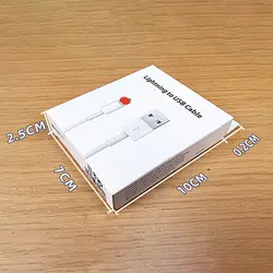 Usb Charger 1m 3m Cable For Iphone X/11/12 Fast Charging Cable For lightning Iphone 6/7/8 2.4A Charging Cable For Iphone Charger