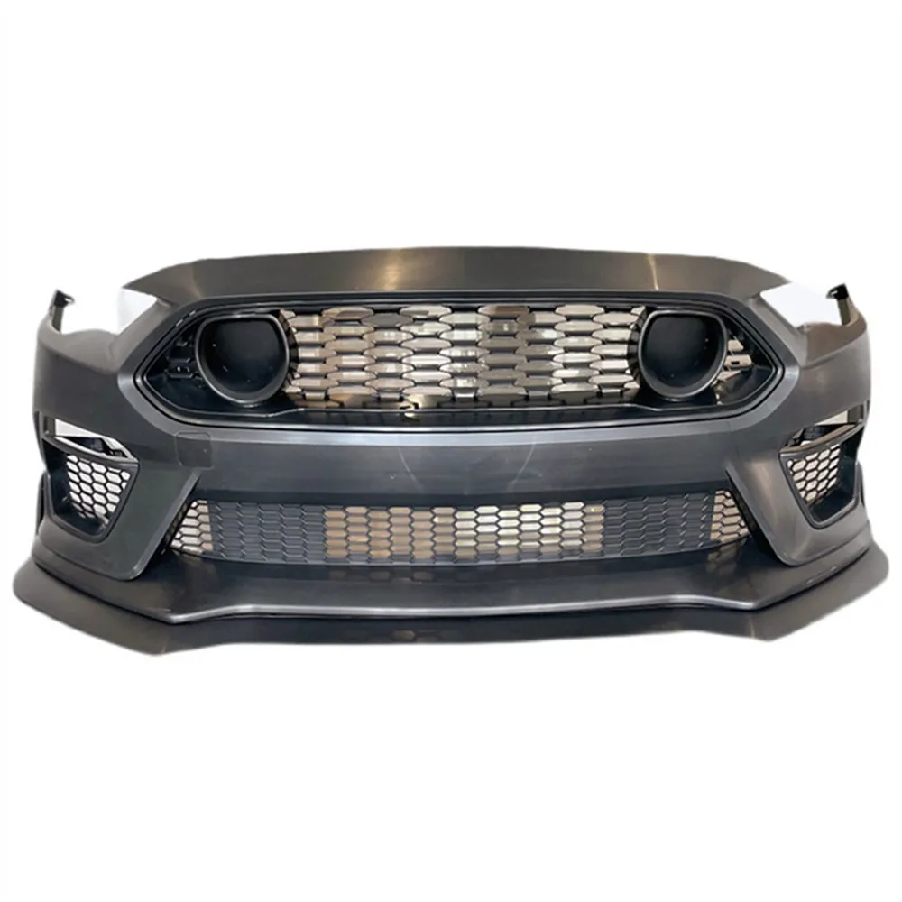 High Quality Mach1 Style Car Front Bumper Front Lip Rear Diffuser Side Skirt Vents Spoiler Body Kit For Ford Mustang 2018-2022