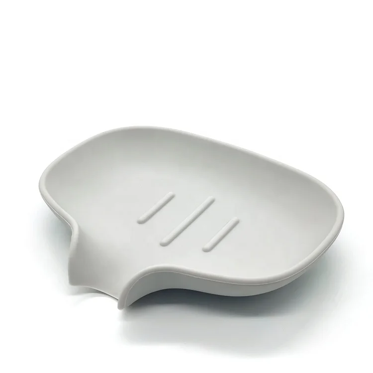 Silicone Soap and Sponge Holder - Kitchen, Bathroom Sink Organizer, Tray for Soap, Sponge, Scrubber