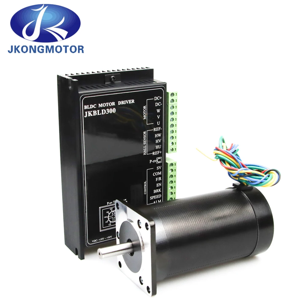 Jkongmotor 12v To 50v 15A To 35A 3 Phase Brushless Dc Motor Driver 24V 300W 48V Speed Controller Bldc Motor Driver bld-300b