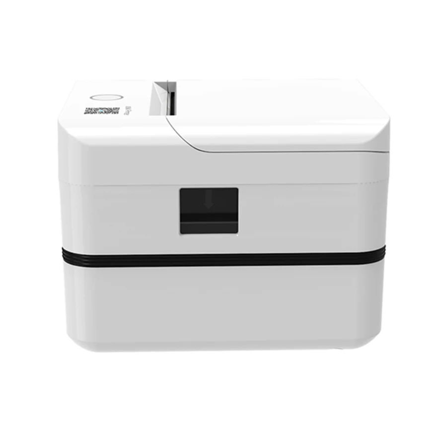 Дешевый мобильный термопринтер с синими зубьями 80 мм, портативный мини-принтер для этикеток с поддержкой android/ios