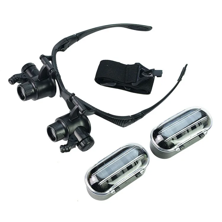 NO.9892G 10X 15X 20X 25X Watch Repair Eye Magnifying Glasses