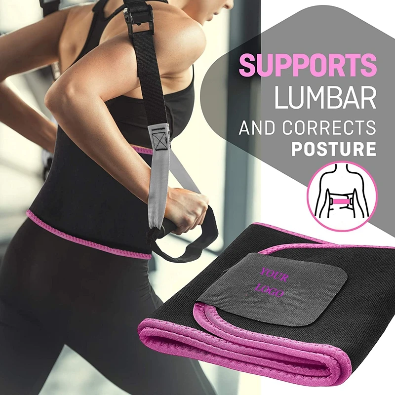 Неопреновый регулируемый пояс для талии похудения Body Shaper сжигатель
