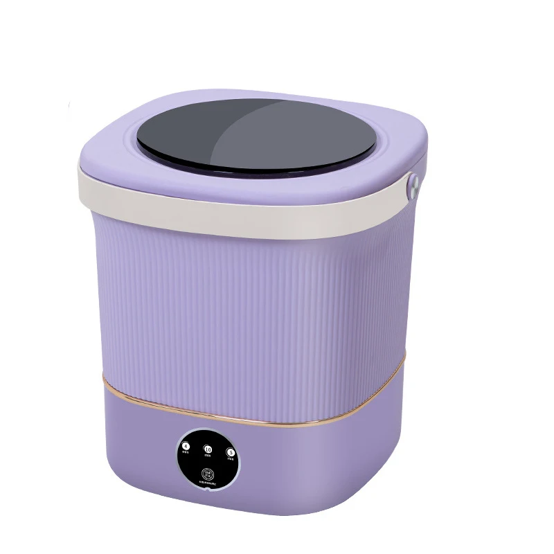 4.5L 9L Underwear Socks Fully-automatic Electric Foldable Tub Laundry Washer Portable Mini Folding Washing Machine With Spin Dry