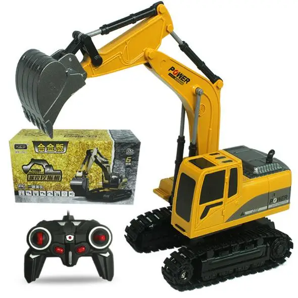 New arrival RC Simulation Truck Construction Toys Remote Control Excavator