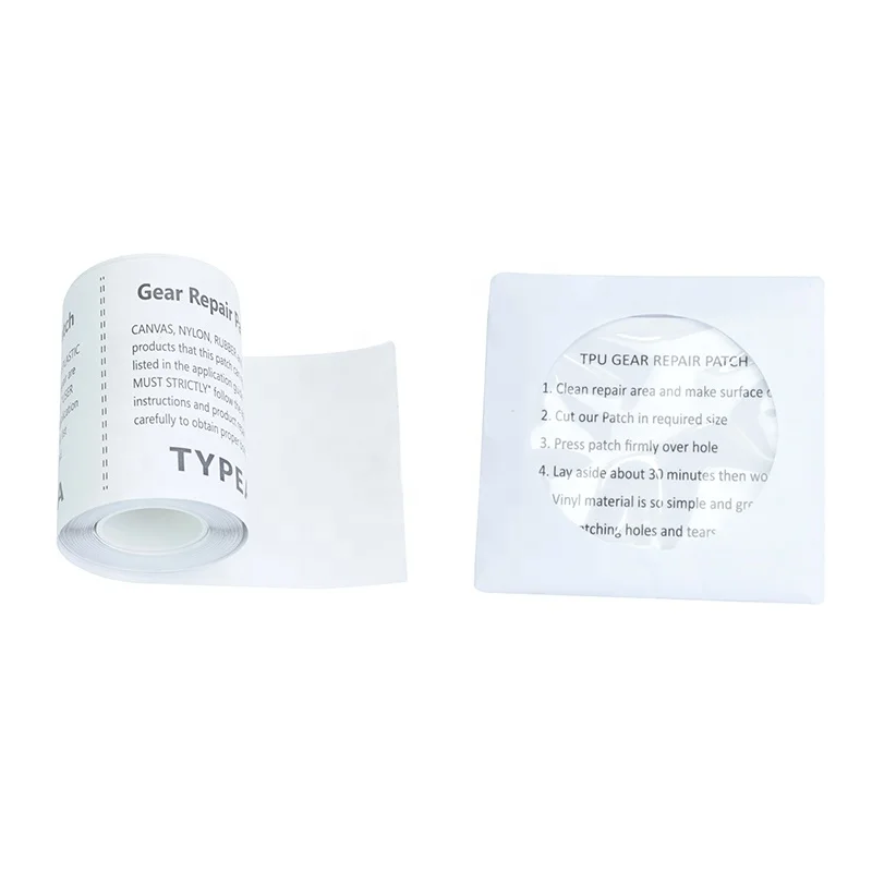 Magical Repair Tape Pool Patch Custom Self Adhesive Tpu Patch For Down Jacket Inflatable Sofa Beach Ball Vinyl Repair Patch