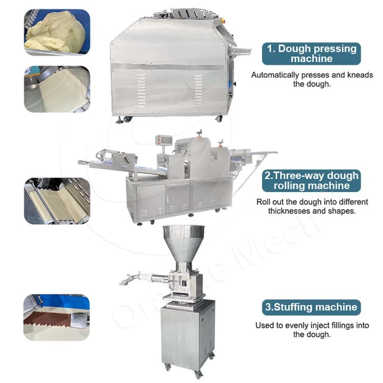 ORME Machine De Fabrication Du Pain Complete Bakery Baking Equipment Commercial Bread Make Machine