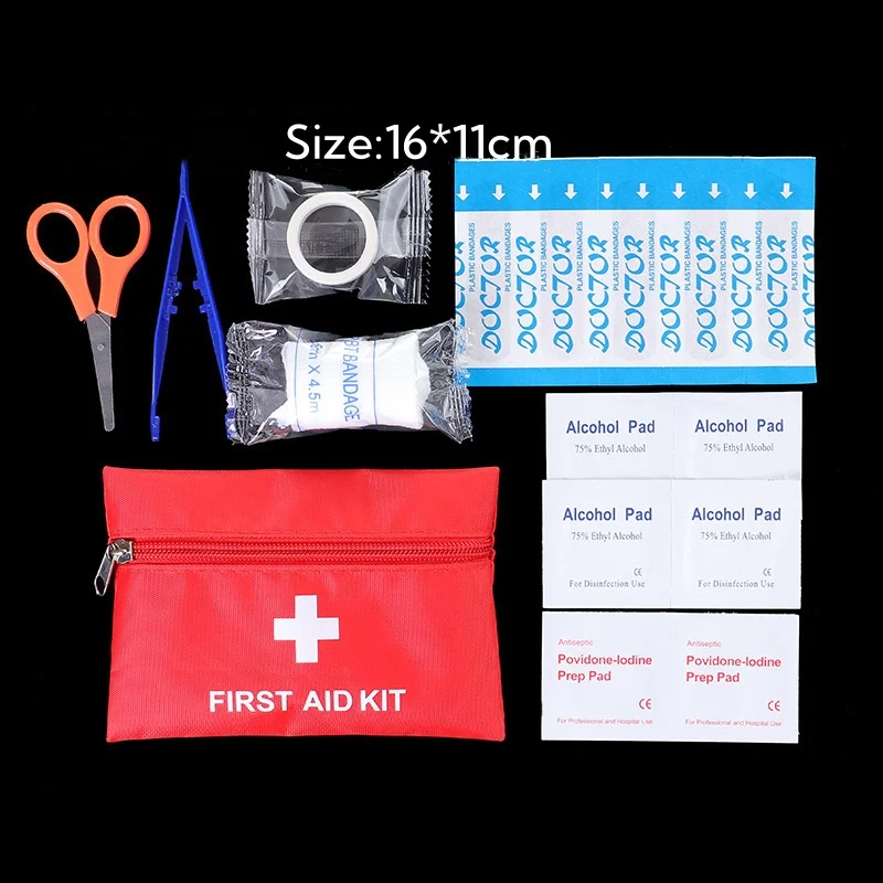 First Aid Kit, Portable Medical Bag, Emergency Survival Bag, Lightweight and Portable Survival Kit for Outdoor