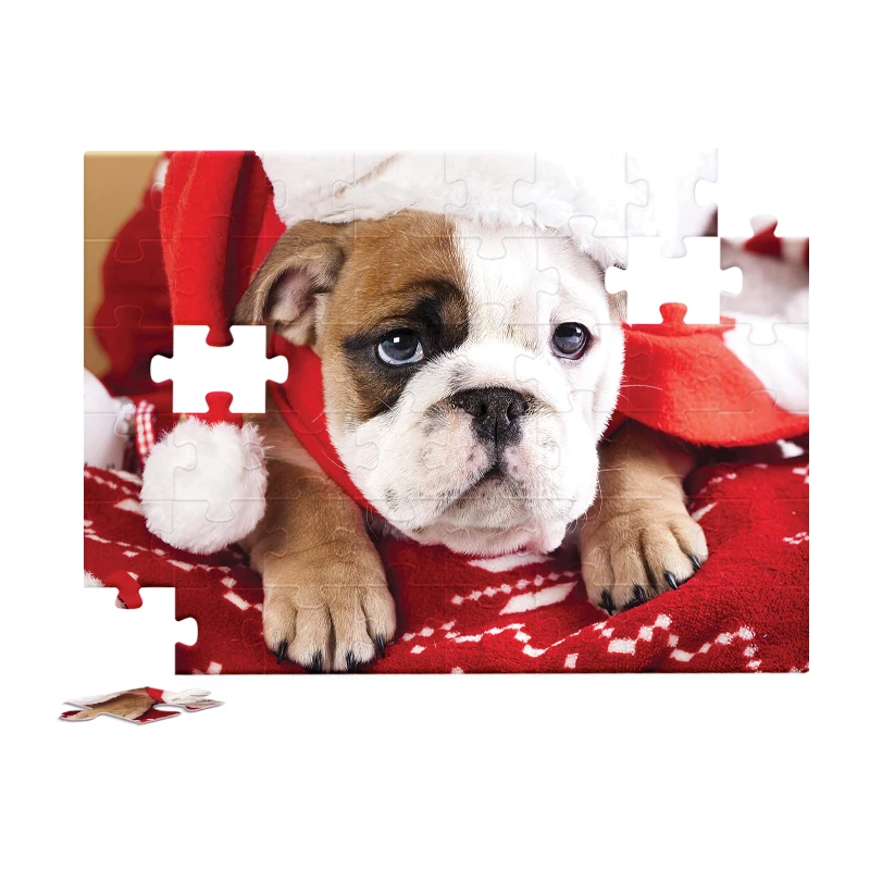 Детский 3D-пазл с рисунком, мозаика с эффектом 3D, подарок на Рождество, 48 штук