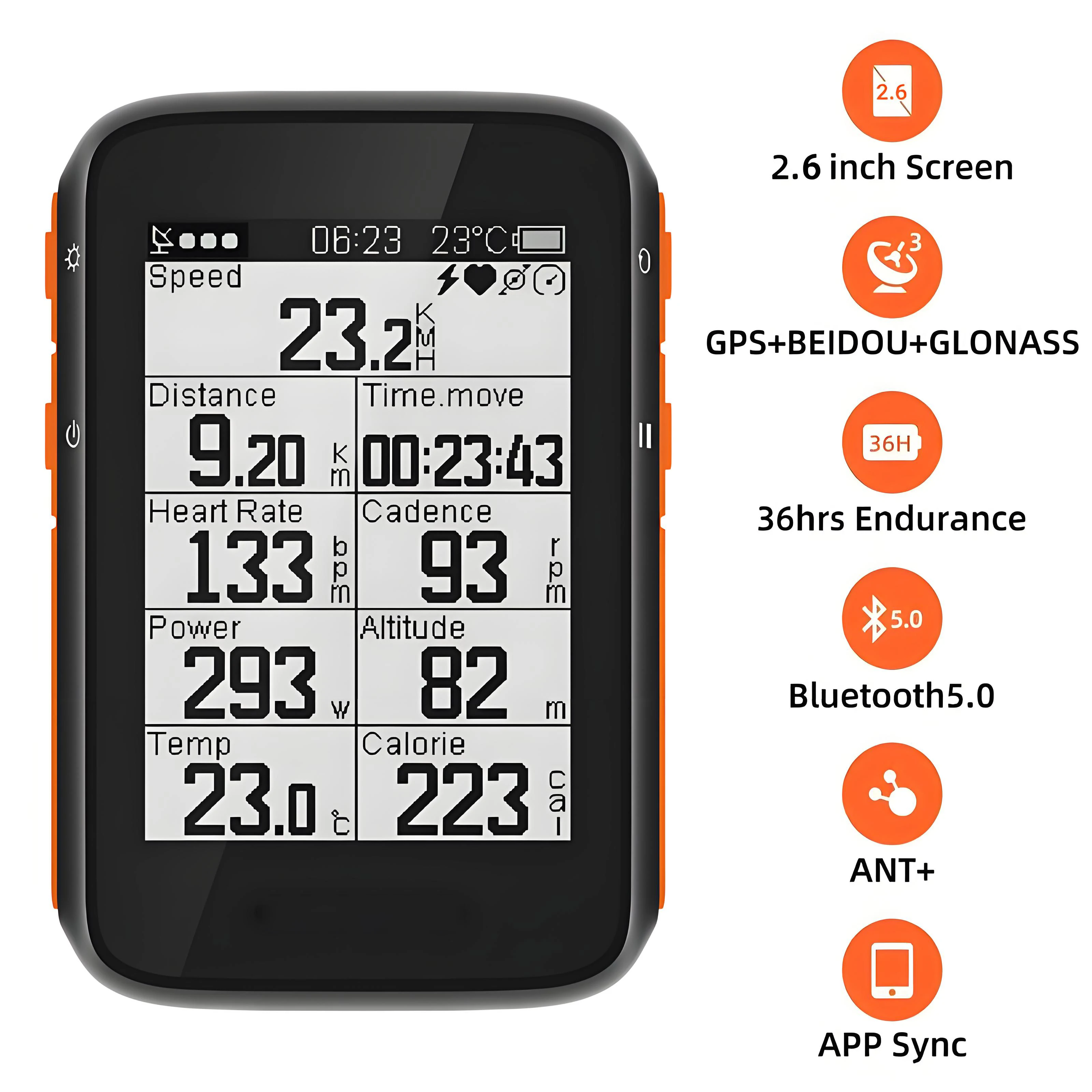 Cycling Computers GPS Wireless Bike Speedometer ANT for Road Bike Outdoor Sport Bicycle Accessories