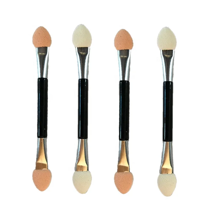 
Factory Direct Selling Cheap Dual-end Disposable Eyeshadow Sponge Applicator with Foam Tip for Eye Makeup 