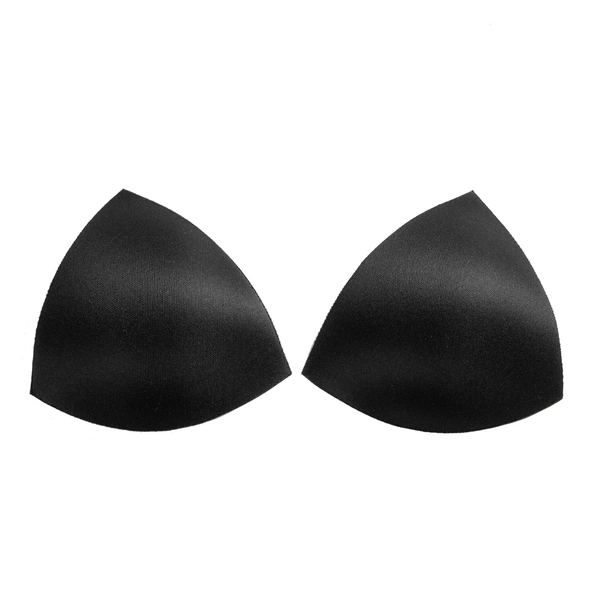 Molded swimming triangle bra padding bra cups for beloved swimming girl