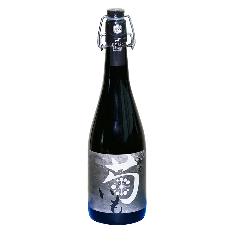 Стеклянный флакон с изображением артишока shochu, 300 мл