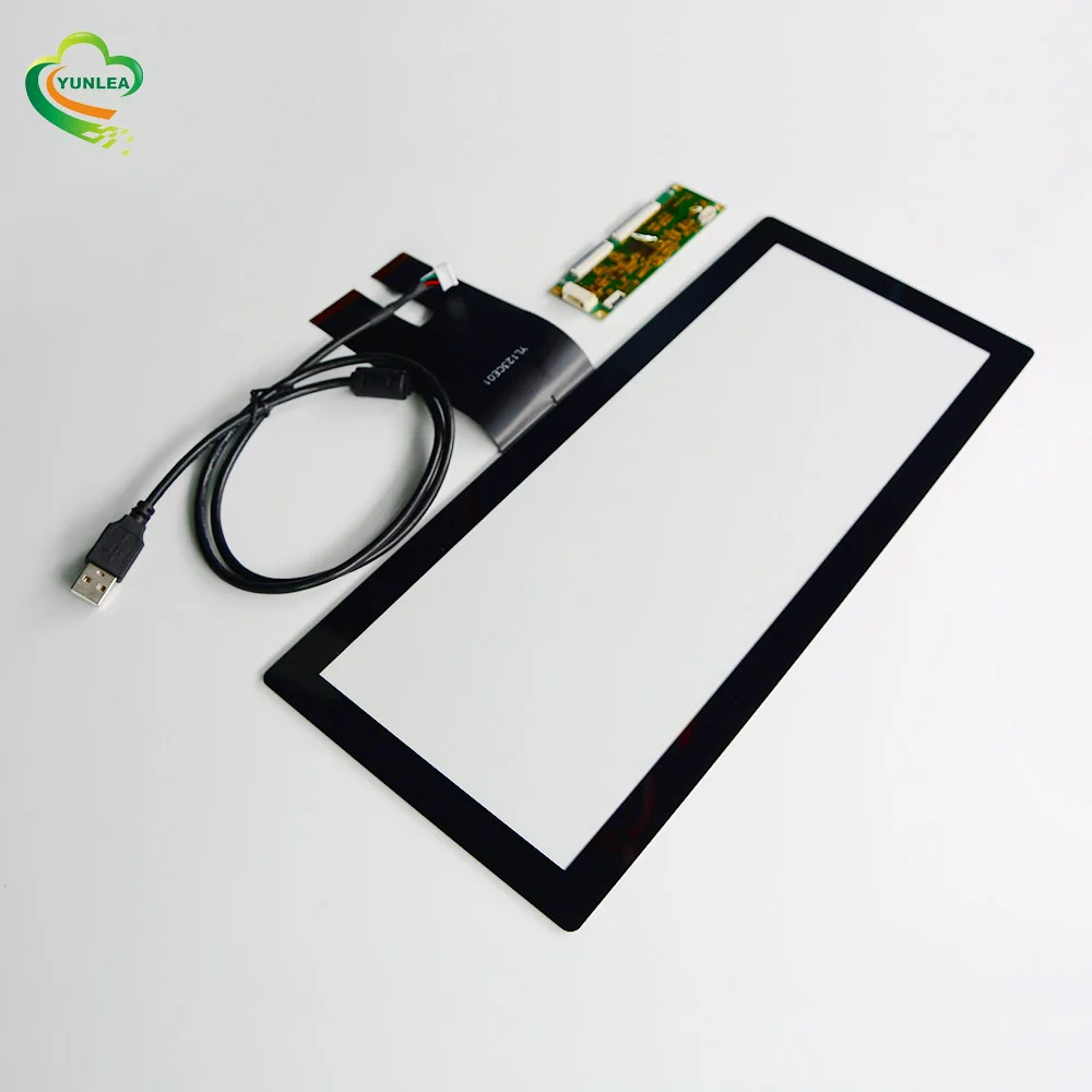 
Yunlea Outdoor indoor device Open Frame 12.3' inch capacitive touch screen panel overlay kit 