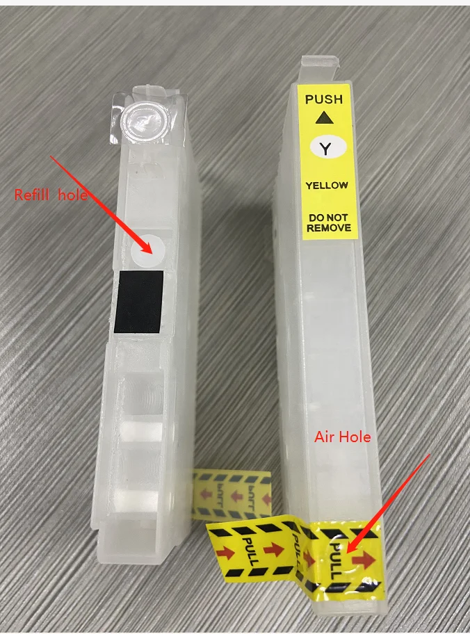 For Epson WF-7830 WF-7835 WF-7840 WF-3820 Printer 4 Colors/Set T405 405XL Refillable Ink Cartridge with ARC chip