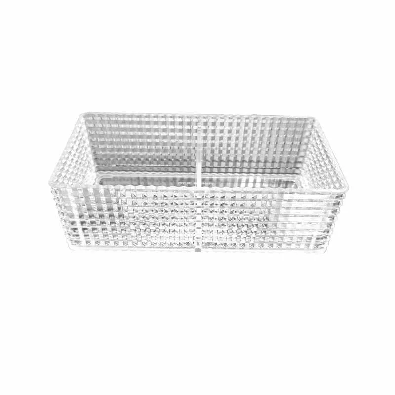Professional Wholesale Custom Beauty PS Storage Box Clear Make up Organizer Cosmetic Makeup Tray Cosmetic Organizer