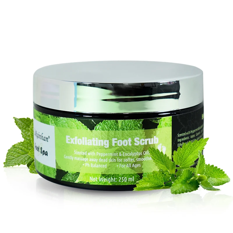 Mint Scrub Moisturizing And Exfoliating Body, Hand, Foot Scrub, Nourishes Skin, Deep Cleansing