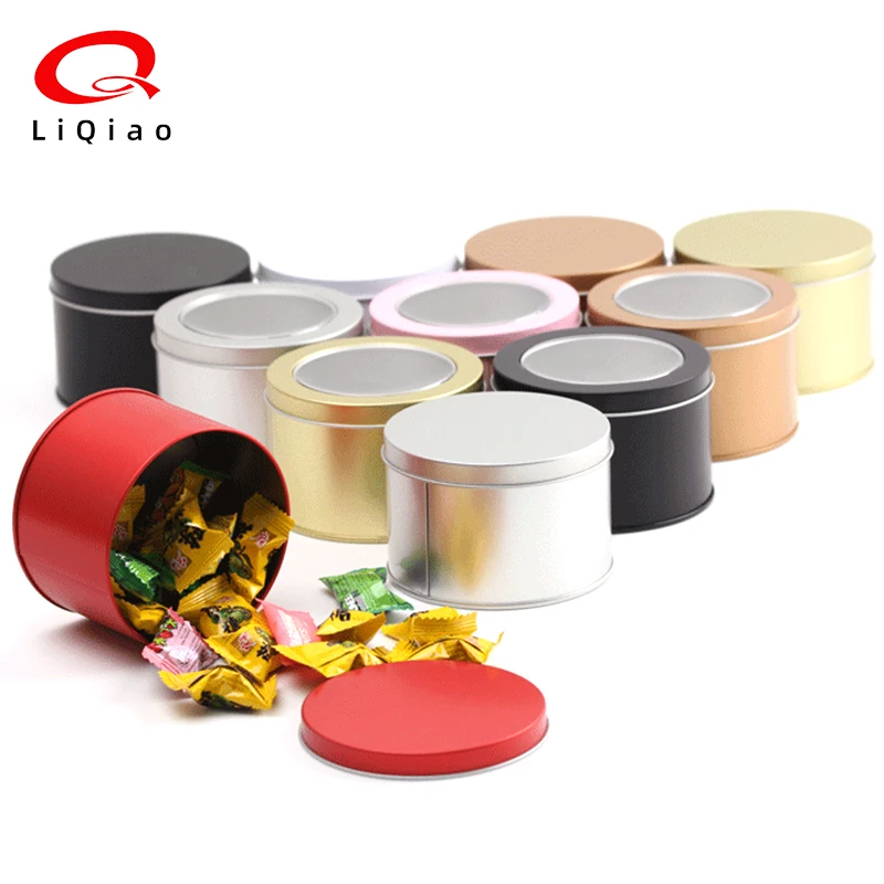 Manufacturer Custom Christmas Gift Tin Box 90*60 mm Biscuit Metal Box Coffee Beans Box