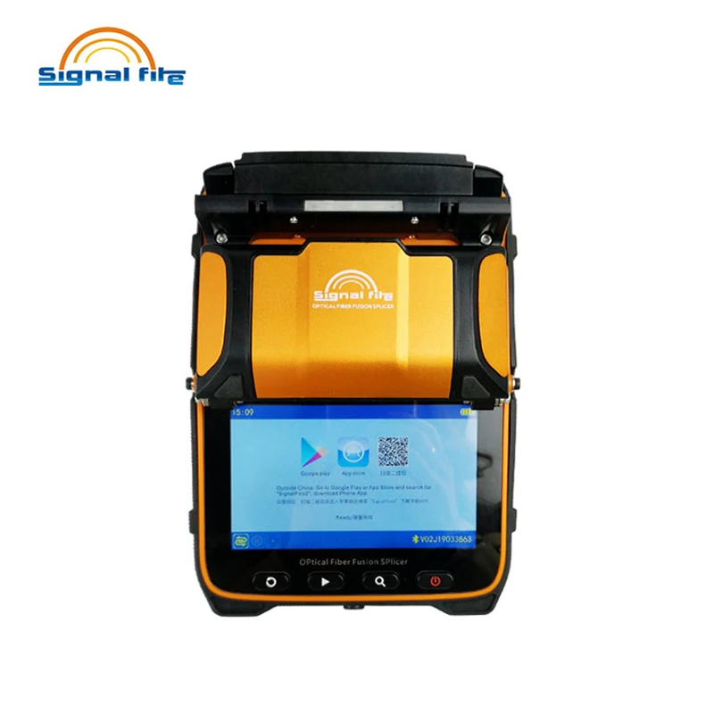 AI-9 Fusion Welding Machine 15 Seconds Fast Heating 5 Inch Display 6 Seconds Splicing Machine AI-9 Fiber Optic Fusion Splicer