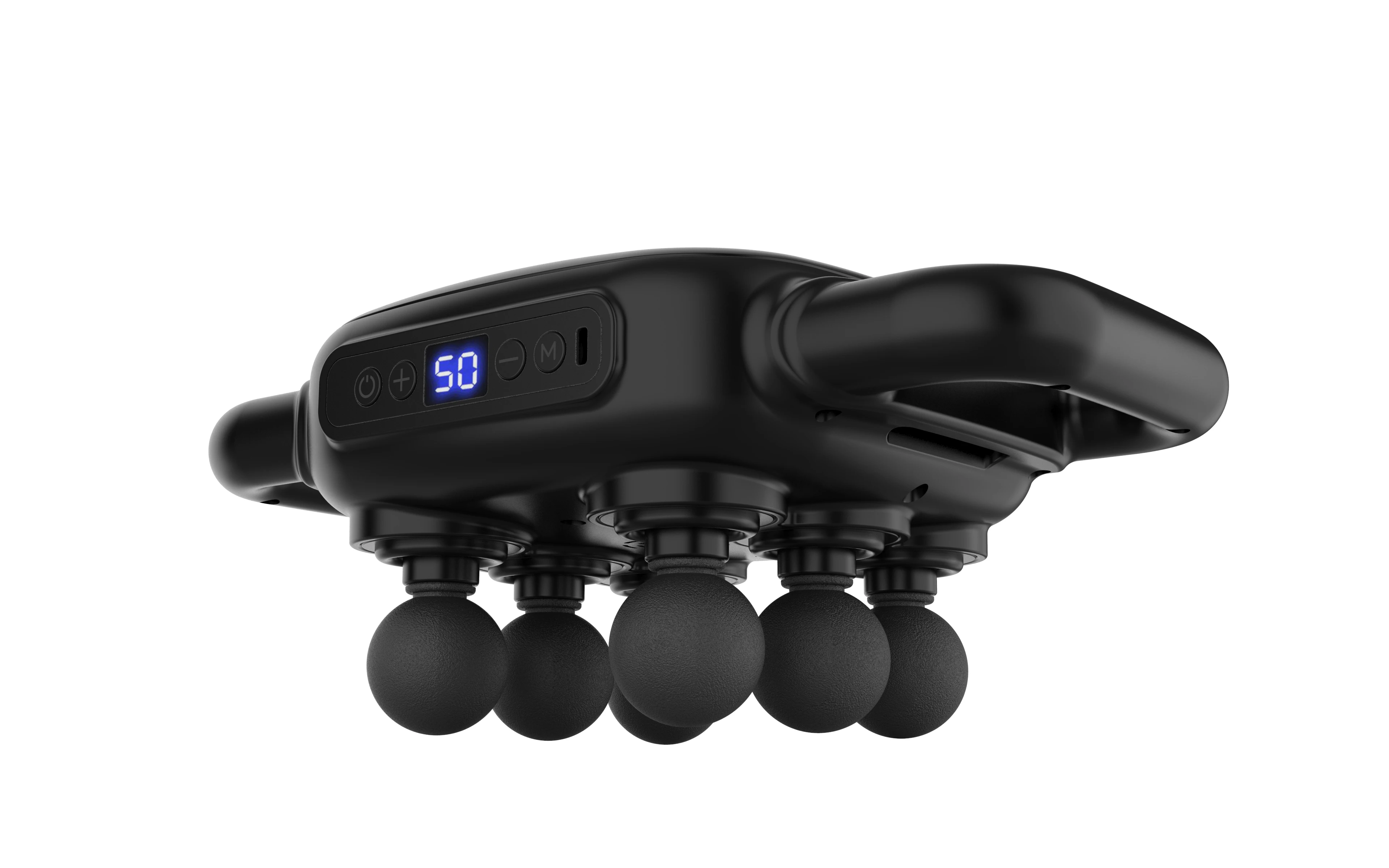 6 Head Massage Gun for Pain Relief Deep Tissue Adjustable 8 Modes Back Massager