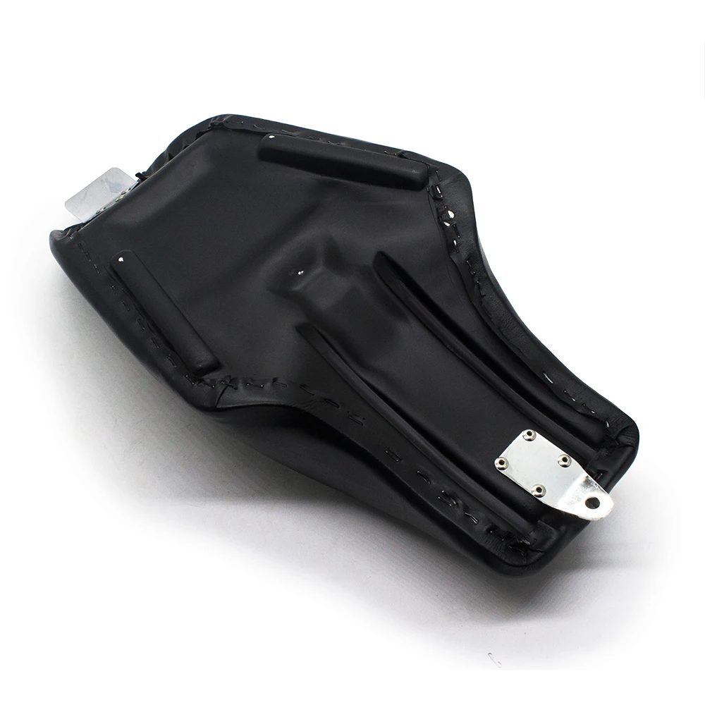 Custom Motorcycle Seats Leather Driver Passenger Front Rear Two Up Seat For Harley Sportster Iron 48 72 XL883 XL1200 2004-2018