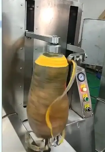 Automatic Double head pumpkin peeler machine wax gourd peeling machine FXP-99