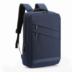 Factory directory business travel waterproof oxford USB charger men shoulder backpack laptop backpack