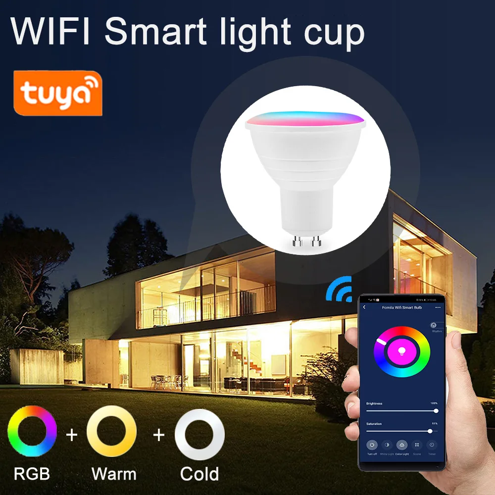 Zigbee Gu10 MR16 Zigbee mr16 smart bulb GU10 Led Motion Sensor Dmx Rgb Gu10 Led Spotlight Gu10 Smart Light