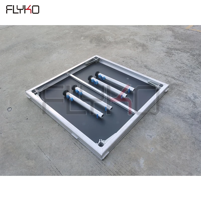 Customized Telescopic Folding Mobile Portable Stage Platform Aluminum Alloy Stage for concert portable stage field events