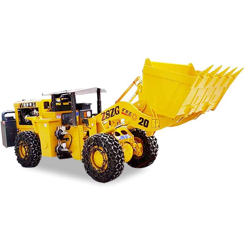 Direct Factory Sale CE Certified Multifunctional Underground Mining Loader Wheel Loader for Scraper