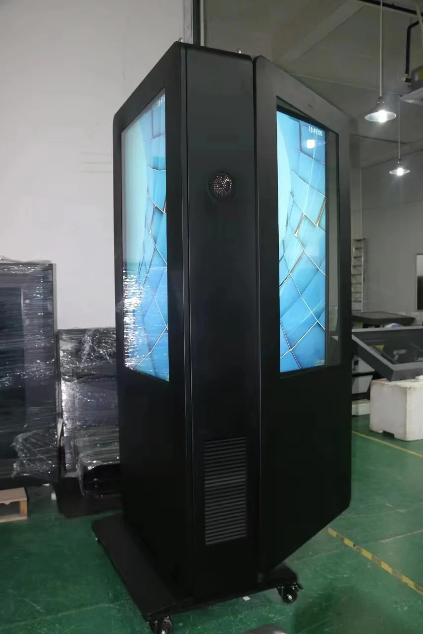 Напольная подставка Digital Signage и дисплеи Android WIFI IPS сенсорный экран киоск Крытый FHD LCD Smart рекламный дисплей плееры