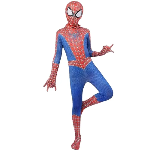 Super Hero Tights Bodysuit Spandex Halloween Spiderman Movie Cartoon Character TV Cosplay Costumes Classic Design  Adult