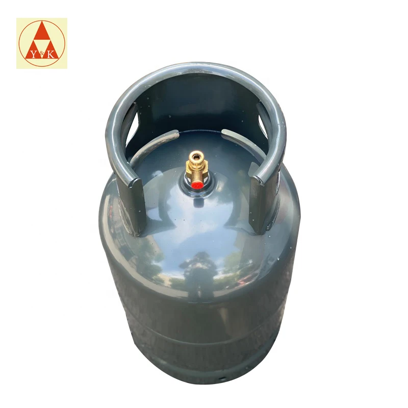 Grey Export Ghana 6kg 12kg 12.5kg LPG gas cylinder Industrial Gas Cylinder Empty Cooking Gas Cylinders