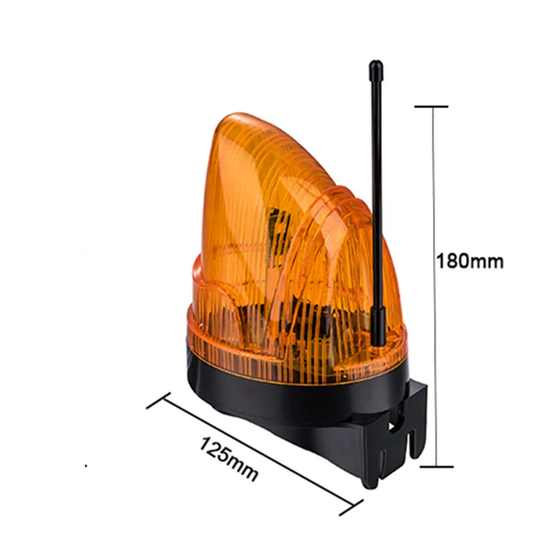 220V Alarm LED Light for Gate Door Garage Barrier Access