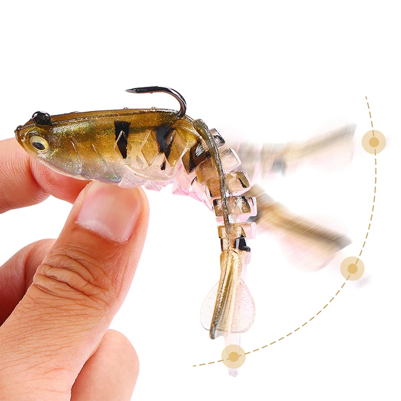 WEIHE 9.5cm 20g 5colors artificial soft fishing lure PVC fishing bait with lead inside soft fish lures for saltwater freshwater