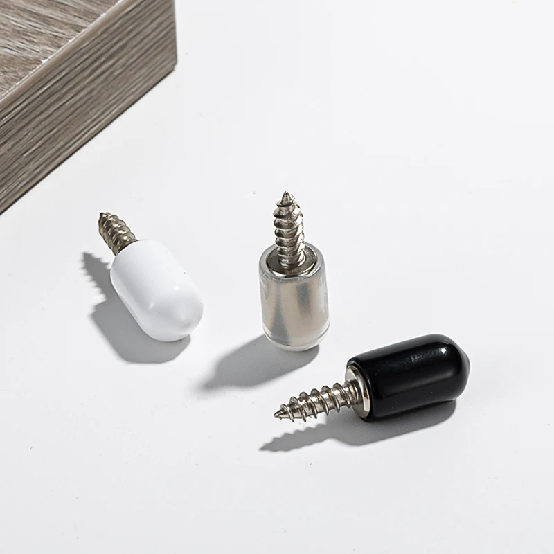 Flat Head Self Tapping Screws Shelf Holder for Cabinet Screw Shelf Holder Within Plastic Cover Shelf Support