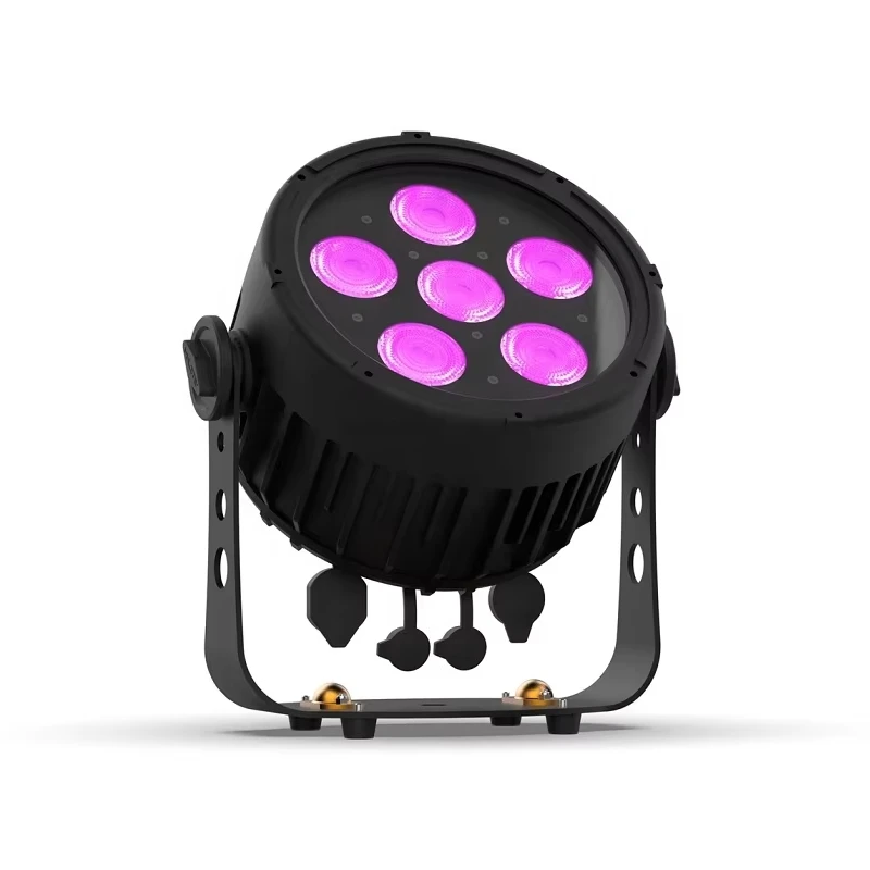 Outdoor Dj Lights 6x20W LED Par Lights Waterproof Stage battery wireless Uplights for Wedding Club Music Show Party Light