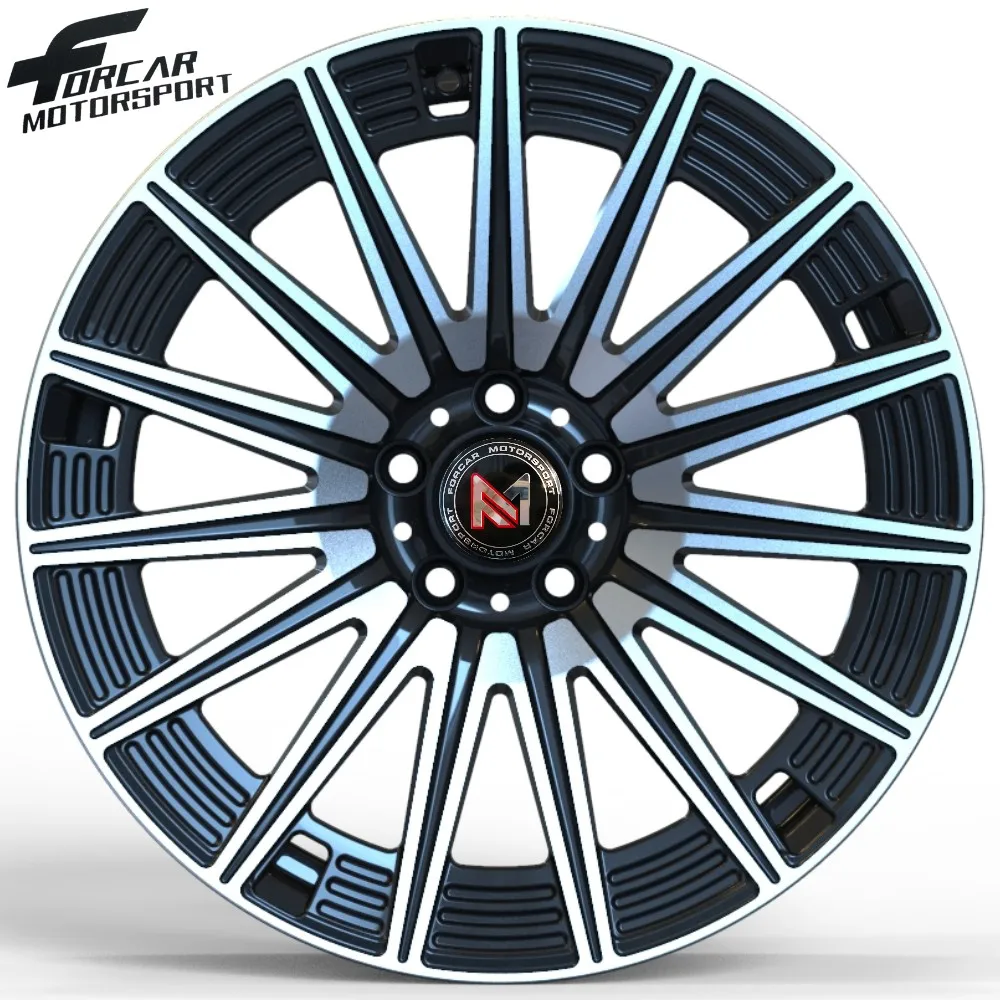 New design 18 19 inch flow forming passenger car wheel 5 hole 5x100~120 sport alloy rims