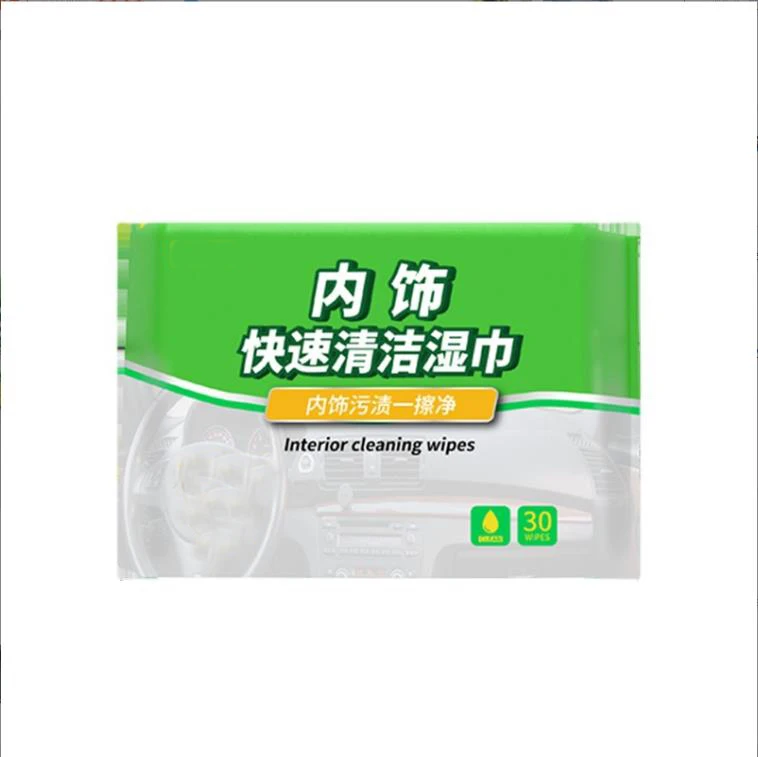 car cleaning wet tissue high quality car interior cleansing wet wipes