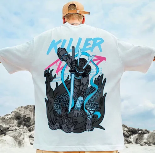 ready to ship tall big new design custom oversize t-shirt for men