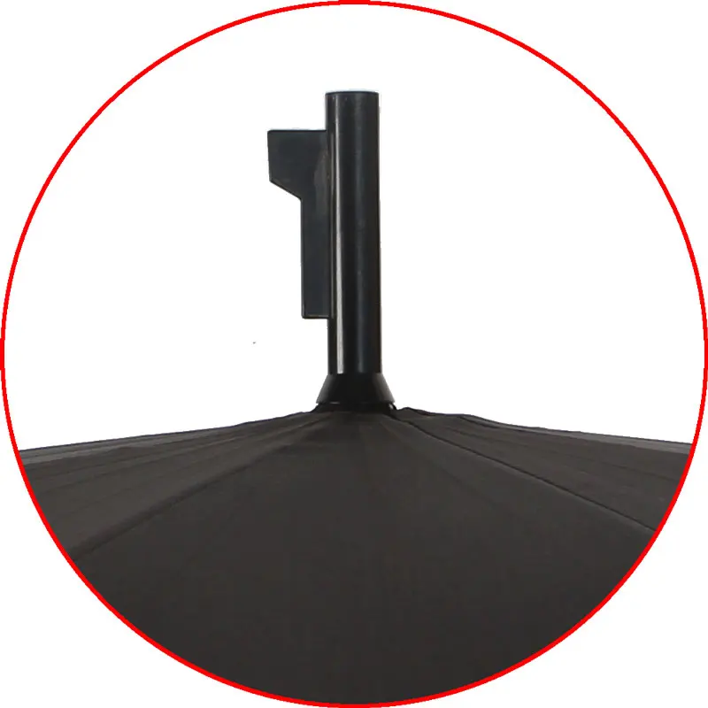 Special fancy gun design automatic open black steel man umbrella for sale