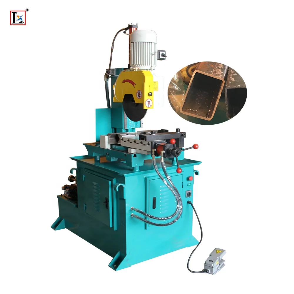 355 semi auto cold saw tube cutting machine pipe cutting machine