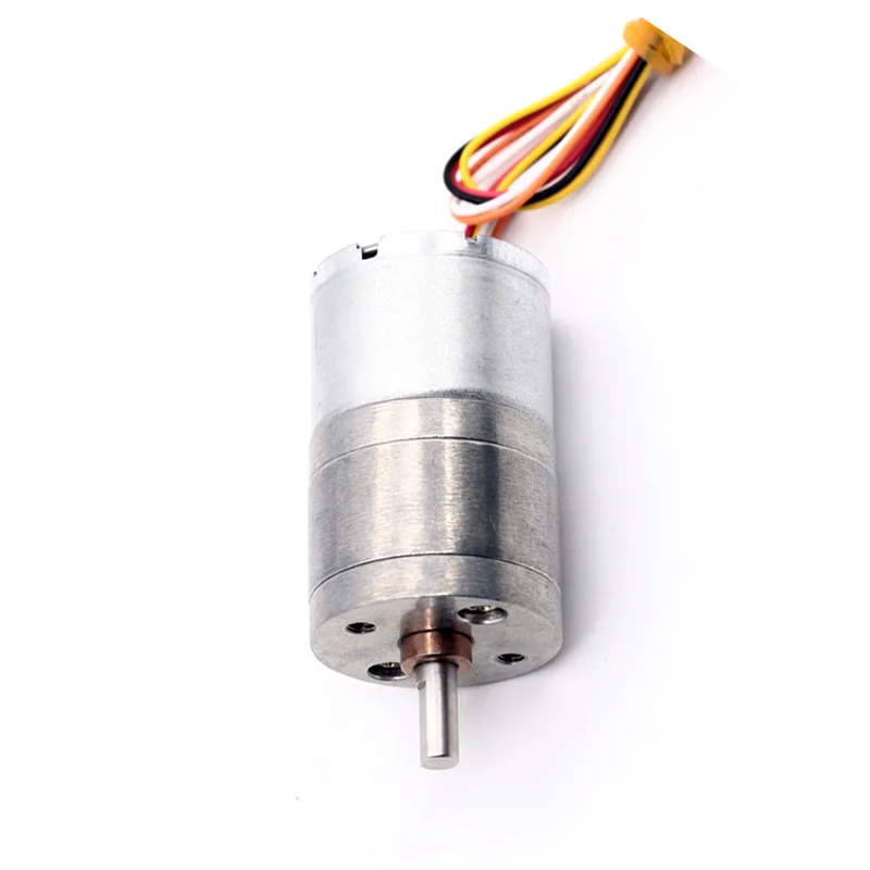 low rpm dc brushless motor 25mm 12v JGA25-2418 motor dc 12 volt brushless 24v dc motor
