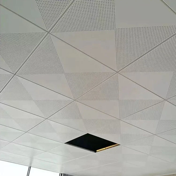 Ceiling Tiles Suspended Metal Decorative Aluminum Ceiling Tiles 600x600