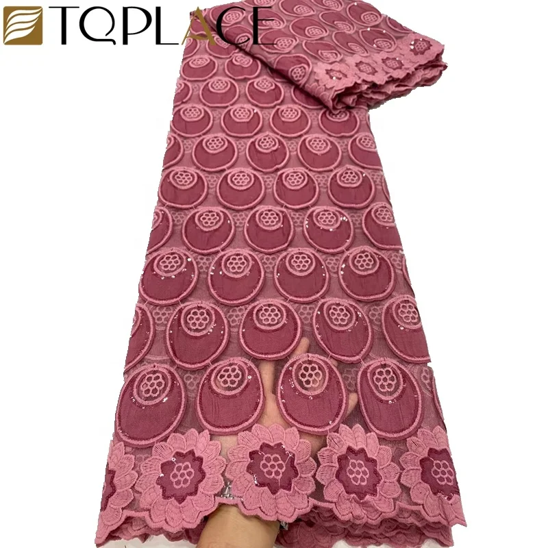 Tulle Lace Fabric with sequins Latest Design lace For Wedding Dress